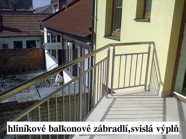 Reference - Hliníkové zábradlí na balkóny