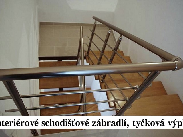 Reference - Hliníkové zábradlí na schodiště